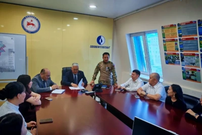 Участник программы «Якутия – земля героев» стажируется в министерстве по делам гражданской обороны республики / ЯСИА   