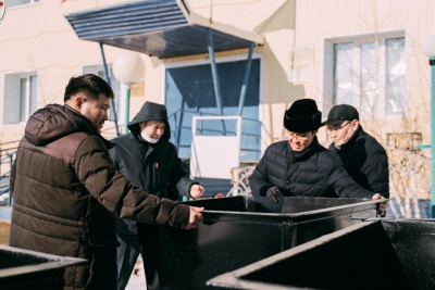 Мэр Якутска провел выездное совещание в микрорайоне Марха / ЯСИА Якутск Якутск Республика Саха (Якутия)