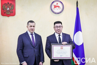 Николай Александров: Грамота президента страны - высокая оценка работы жителей Сунтарского района / Анастасия Филиппова  Сунтарский Республика Саха (Якутия)