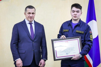 Якутяне получили президентские награды за тушение лесных пожаров / ЯСИА   Республика Саха (Якутия)