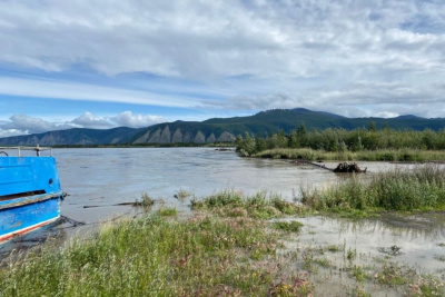 В Оймяконском районе вода начала убывать из населенных пунктов / Николай Борисов   
