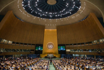 Генассамблея ООН приняла антироссийскую резолюцию и призвала к немедленному прекращению огня / ЯСИА   