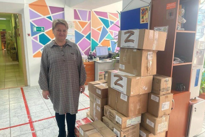 Подарки российским военным собрали активисты Ленского отделения «Матери России» / ЯСИА  Ленский Республика Саха (Якутия)