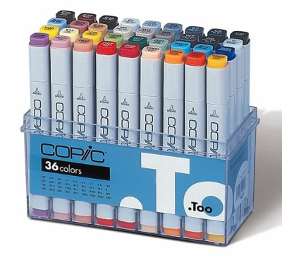 Набор маркеров Copic 36 шт