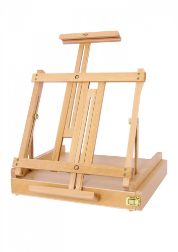 Мольберт настольный Гамма "EN-05B" с ящиком, бук