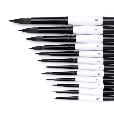 Кисть имитация белки №5 круглая Малевичъ "Blanka"