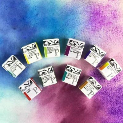 Акварель Super Vision в кювете, S1 Sap green