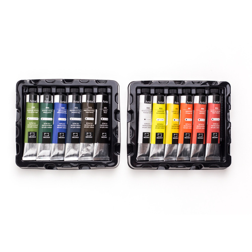 Набор акрила "Малевичъ" 12 цв* 20 мл