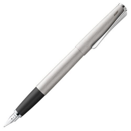 Ручка перьевая LAMY 065 studio, F Матовая сталь