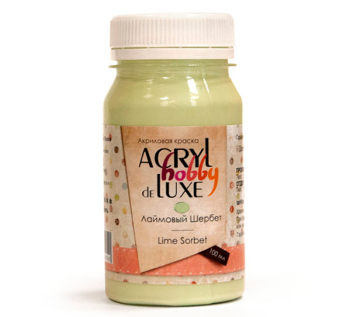 Акрил "Hobby Delux" 100 мл Лаймовый щербет