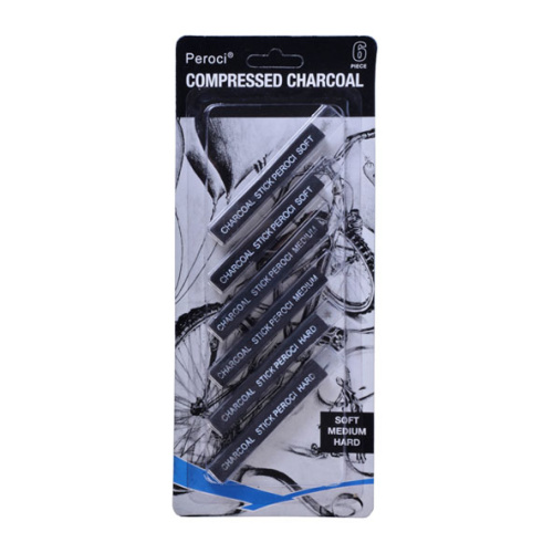 Набор угля прессованного PEROCI в блистере 6 шт Mix 1