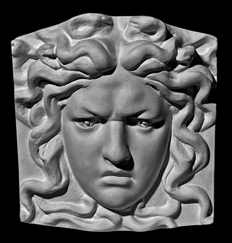 Гипс Медуза Горгона