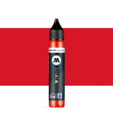 Заправка для маркеров Molotow "CHALK Refill" 30 мл Красный