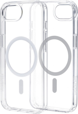 Чехол-накладка Wiwu iShield Pro Magsafe (MCC-101) для iPhone 16e пластиковый (прозрачный)