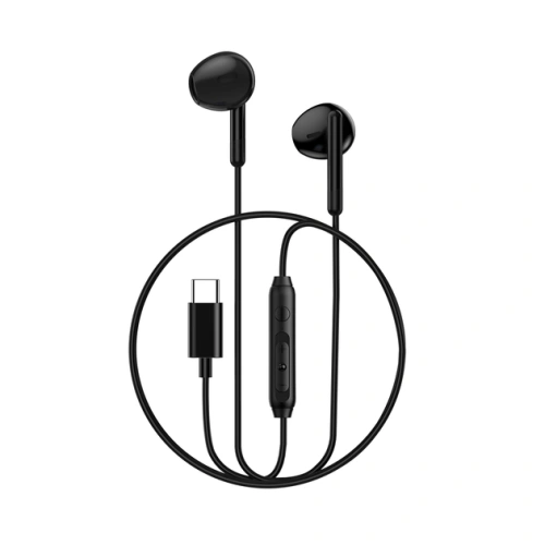 Проводная стерео гарнитура WIWU Earbuds EB314 Type-C (черный)