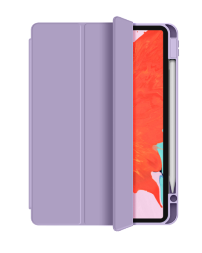 Чехол-книжка WIWU Protective Case для Apple iPad 10 (2022)/iPad 11 (2025) (полиуретан с подставкой) (фиолетовый)