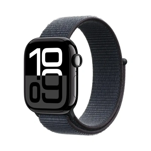 Смарт-часы Apple Watch Series 10 46mm Jet Black Aluminum Case with Ink Sport Loop