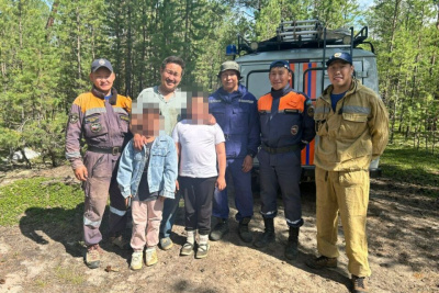 Потерявшуюся семью в лесу рядом с Якутском нашли / ЯСИА   