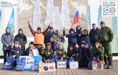 Отцов и сыновей сплотили соревнования «А5а курэ5э» /   Мирнинский Мирнинский
