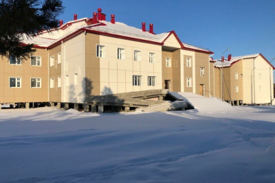 В якутском городе Вилюйске строится новый больничный комплекс / ЯСИА  Вилюйский Республика Саха (Якутия)