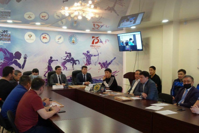 В «Триумфе» состоялась пресс-конференция по итогам первенства России по вольной борьбе / ЯСИА   