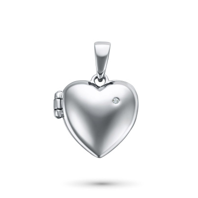 Подвеска из серебра с бриллиантом э0601пд11186200