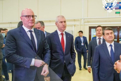 Дмитрий Чернышенко и Олег Матыцин посетили стенды Игр «Дети Азии» / Дьулустаан Сергеев   Город Москва