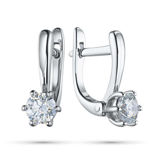 Серьги из белого золота э4012сг04184100_white