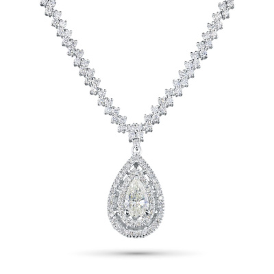 Колье из белого золота э4712кл12180700