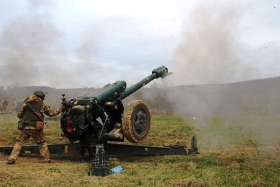 Украинская артиллерия обстреляла село под Киевом / ЯСИА   