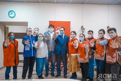 Айсен Николаев: Добровольчество стало настоящей школой гражданской активности и патриотизма / ЯСИА   