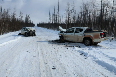 В ДТП в Мирнинском районе Якутии погибли четыре человека, трое травмированы / ЯСИА  Мирнинский Республика Саха (Якутия)