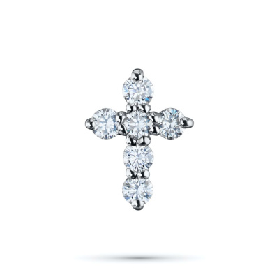 Подвеска из белого золота с бриллиантами э4701пд07210116