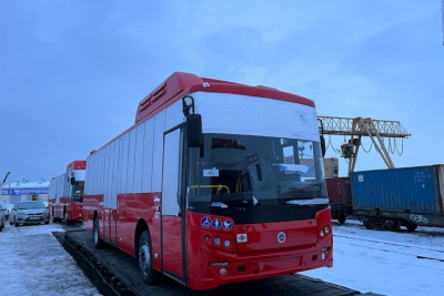В Якутию прибыла еще одна партия из 20 комфортабельных автобусов / ЯСИА   Республика Саха (Якутия)