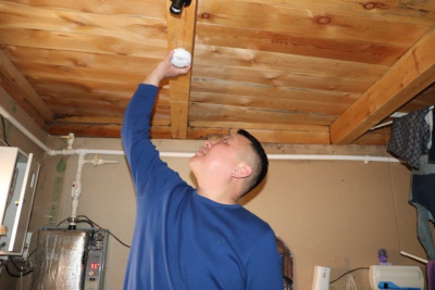 Министр ЖКХ и энергетики Якутии принял участие в акции «Предупреди пожар - установи АДПИ» / ЯСИА   Республика Саха (Якутия)