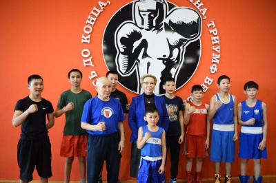 Галина Данчикова выполнила просьбу юных спортсменов из села Бердигестях Горного района Якутии / ЯСИА   Республика Саха (Якутия)