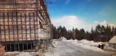 Спальный корпус для престарелых и инвалидов в Олекминске планируют сдать раньше срока / ЯСИА  Олекминский Республика Саха (Якутия)