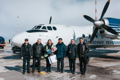 В Якутии девушка-пилот самолета Ан-24 приступила к полётам / ЯСИА   Республика Саха (Якутия)
