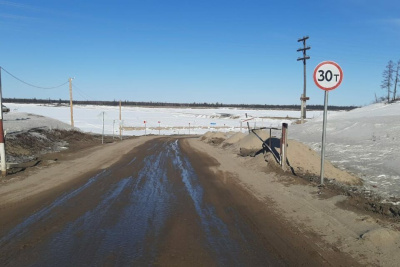 Информация о снижении грузоподъемности ледовых переправ в Якутии / ЯСИА   Республика Саха (Якутия)