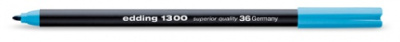 Фломастер Edding "1300" 2 мм с круглым наконечником, марганцово-голубой