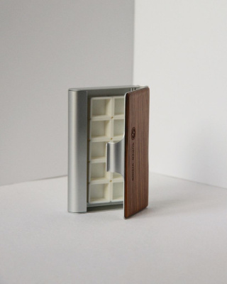 Пенал для красок металлический, 10 кювет, пустой