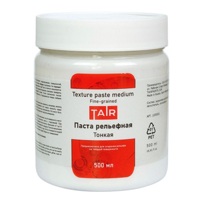Паста акриловая рельефная тонкая Таир 500 мл