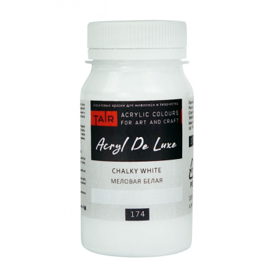 Акрил "Hobby Delux" 100 мл Меловая белая