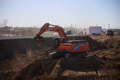 Ввод участка автодороги «Нам» в Якутске позволит значительно снизить уровень пробок / Анастасия Филиппова Якутск Якутск Республика Саха (Якутия)