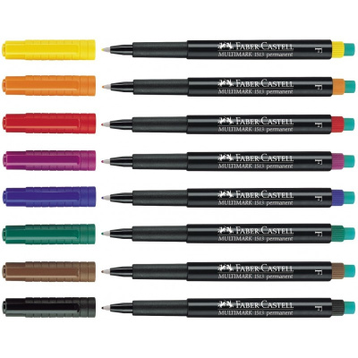Маркер перманентный Faber-Castell "Multimark" 0,6 мм