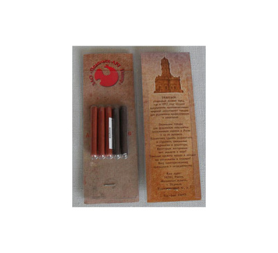 Набор сангина + сепия "Подольск Арт-Центр" в блистере 5 шт