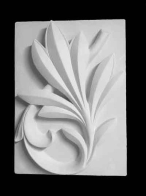 Гипс Орнамент "Пальмовая ветвь"