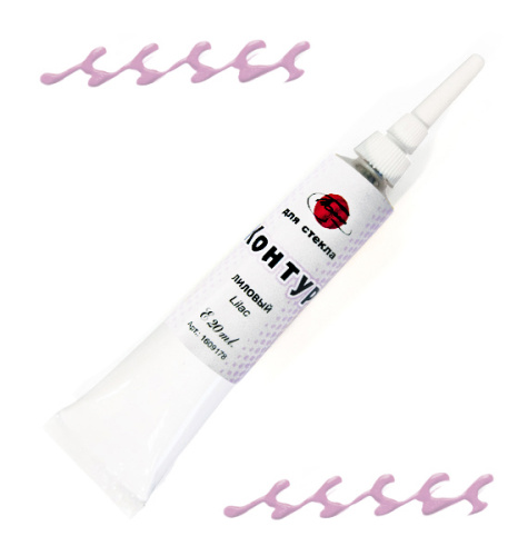 Контур по стеклу Таир 20 мл Лиловый