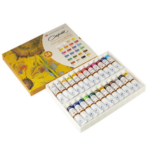 Набор масла Сонет 24 шт х 18 мл, в картоне