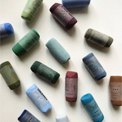 Пастель сухая профессиональная Малевичъ GrafArt Pro